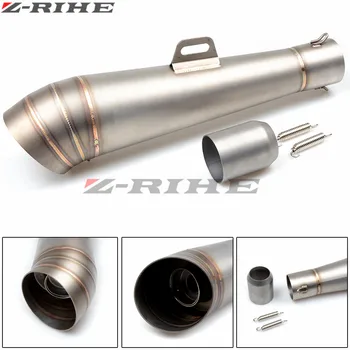 

Exhaust Motorcycle Universal Muffler Motorbike 36mm-51mm Inlet Exhaust For Honda Kawasaki Yamaha KTM DUCATI ATV AK064 SUZUKI