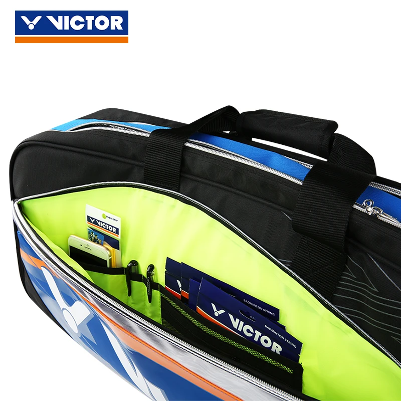 Виктор сумка для бадминтона теннисная сумка Фитнес путешествие Прогулка Спорт рюкзак сумка Сухой туфли для водных прогулок сумка для Для женщин Для мужчин Br9608