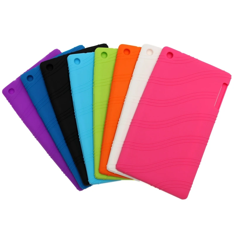 

New Soft Slim Silicone Cover Back Skin Case For Lenovo Tab 2 A7-30 High Quality Cover case For Lenovo New Tablet Case 7inch