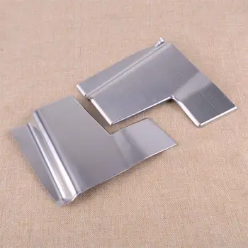 

Pair of Stainless Steel Inner Tail Trunk Rear Box Guard Plate Modified Cover Trim Protective Fit for Jeep Wrangler JL 2018