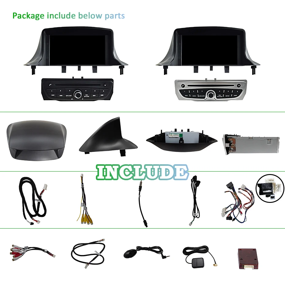 Excellent DSP AV Output Android 9.0 2 DIN DVD Player for Renault Megane 3 2009 2010 2011 2012 Fluence GPS Radio Navigation Stereos Screen 3