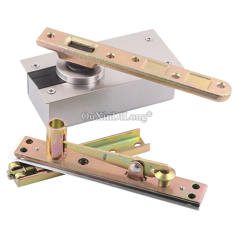 High Quality 1Set Heavy Duty Door Pivot Hinges 360 Degree Rotation