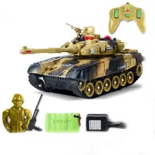 RC Tank 1/20 9CH 27Mhz Infrared RC Battle Tank Cannon & Emmagee Remote Control Tank remote toys for boys Xmas Gifts For Kids