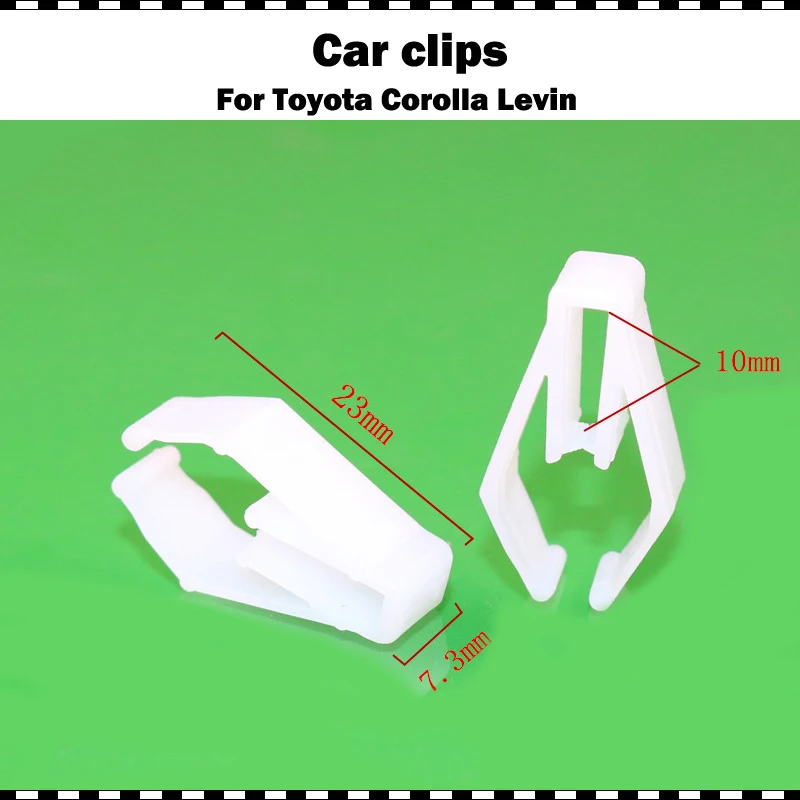 

High quality Plastics Dashboard Audio DVD CD Navigation Panel Fixed Plastic Fasteners Rivet For Toyota LEVIN New Corolla Clips