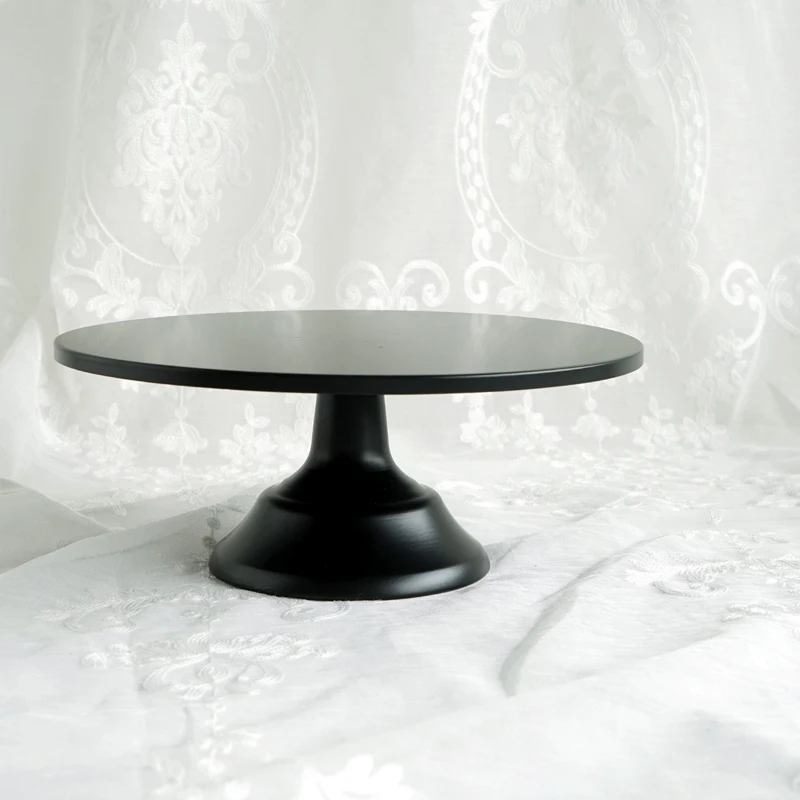 Подставка для торта 12 дюймов матовая Черная cake stand black cake standfondant | Отзывы и видеообзор