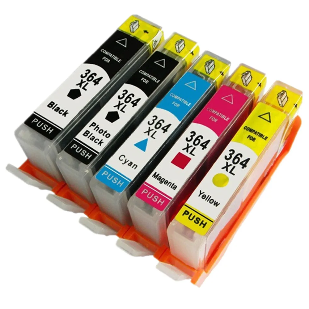 

Ink Cartridges Replacement For HP 364 364XL HP364 XL HP364XL Photosmart D5445 D5460 D5463 D5468 C5324 C5370 C5373 C5380