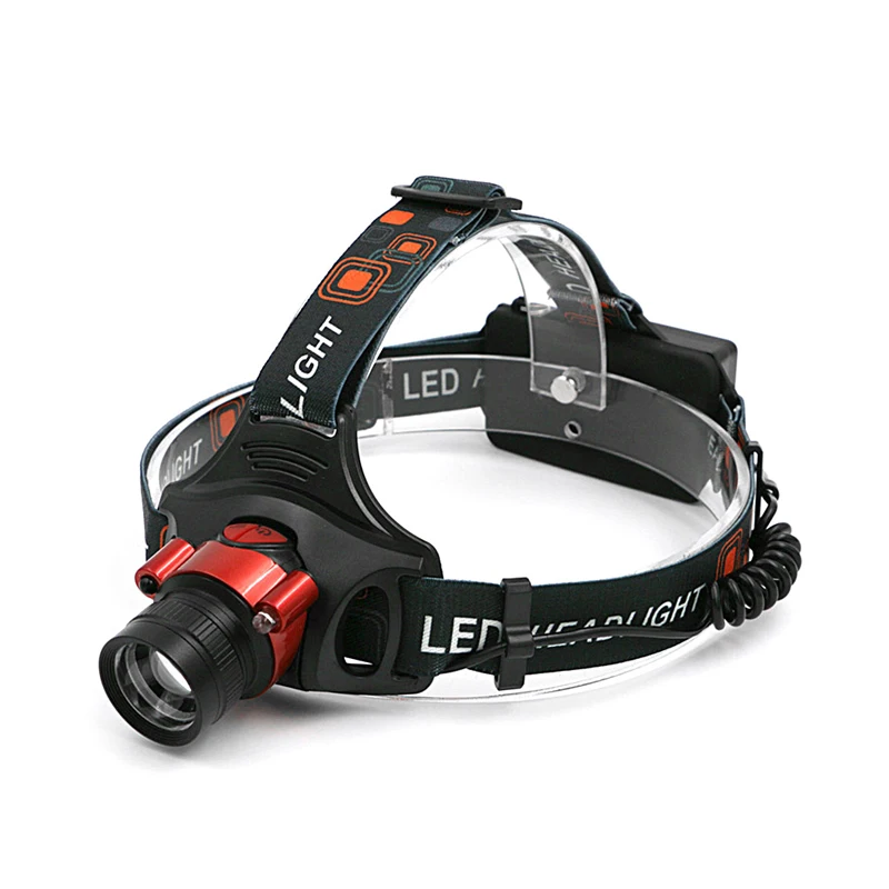 

LED XM-L T6 Infrared Sensor Headlight Flashlight Torch Adjustable Focus Zoom IPX6 Waterproof Portable Light