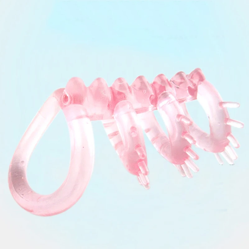 HC077cock ring chastity delay penis ring Cage (2)