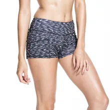 Современные модные женские печатные высокопрочные быстросохнущие спортивные беговые фитнес шорты для йоги новые 25