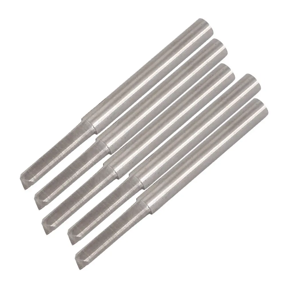 0.16inch 4mm Shank Allloy Router Cutting Bit Double Flute Straight Slot