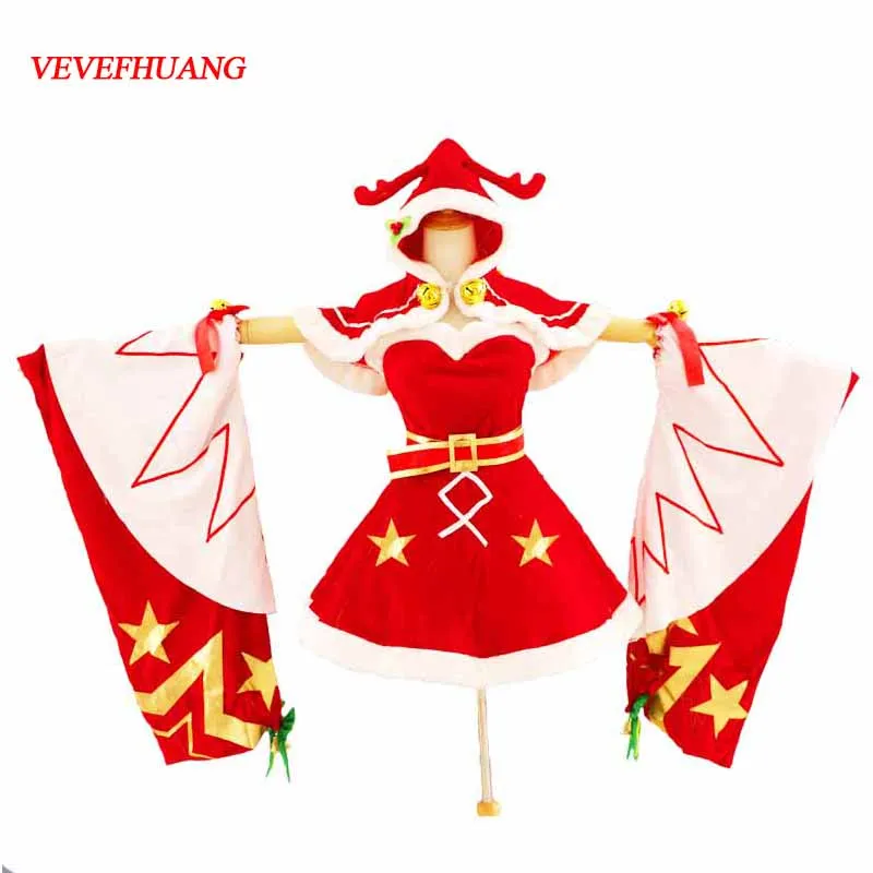 VEVEFHUANG 2018 Новый Рождественский косплей игра король славы Соболь Цикада диаочан