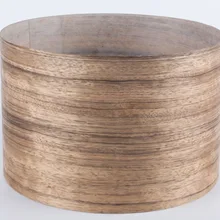 Длина: 2,5 метров/толщина рулона: 0,25-0,3 мм ширина: 15 см натуральный эбонитовый древесина для отделки мебели шпона(с нетканой тканью