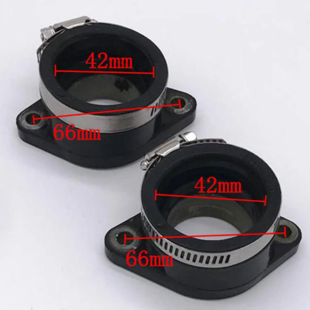 1 Pair Carburetor Intake Manifold Boot Holder for Honda CM400C CM400E CM400T
