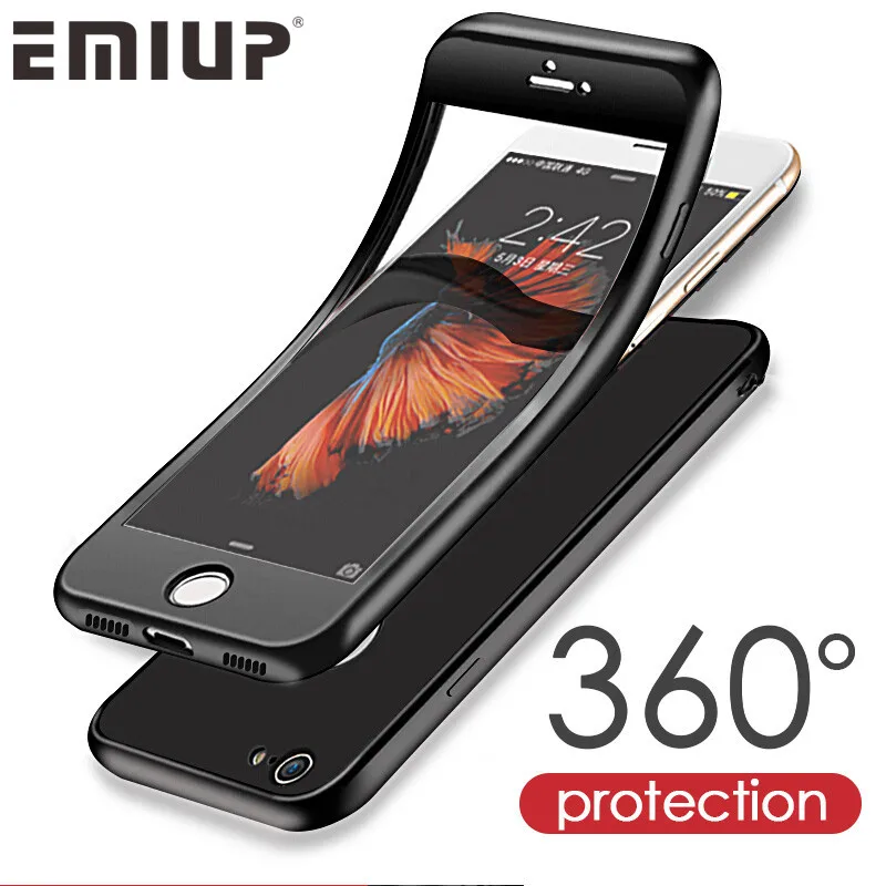 emiup luxury 360 degree soft tpu silicon for iphone 6 emiup luxury 360 degree soft tpu silicon for iphone 6
