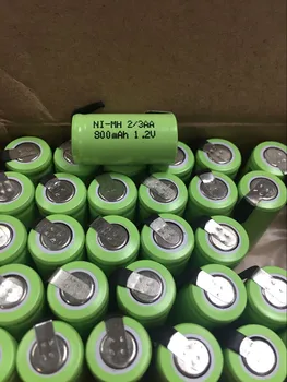 

FLYCO shaver battery 2/3AA 1.2V Ni MH rechargeable battery Superman shaver 800mAh Rechargeable Li-ion Cell