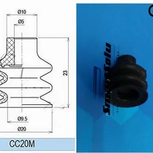 Конвум Тип части машинного оборудования мульти сильфон Вакуумные присоски CC20M CC20M-N60B