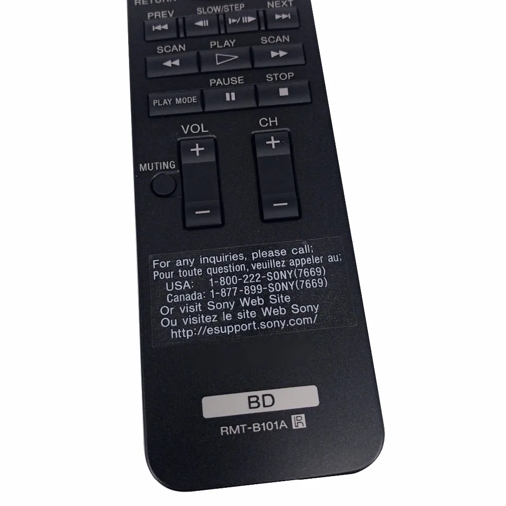 New Genuine original Remote Control RMT-B101A For Sony BDP-S300 S301 S500 S2000E Blu-ray DISC Player Remote Controller