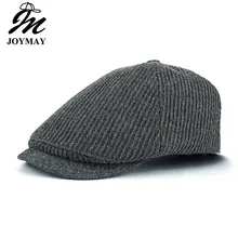 JOYMAY новые зимние хлопковые береты Кепки s для Для мужчин Повседневное остроконечные кепки-береты Шапки Кепка с якорем Y036