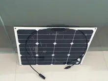 2pcs 50W Flexible Photovoltaic high efficiency Solar modules,solar panel solar cell for iphone laptop usb power bank battery .