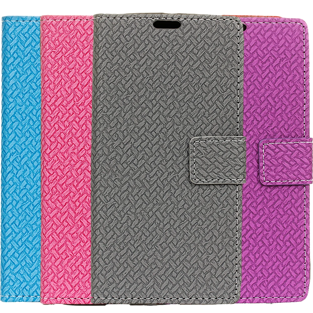 Крышка телефона чехол для Asus Zenfone Live ZB501KL 5.0 &quotФлип Кожа PU ТПУ Корпуса узором коса