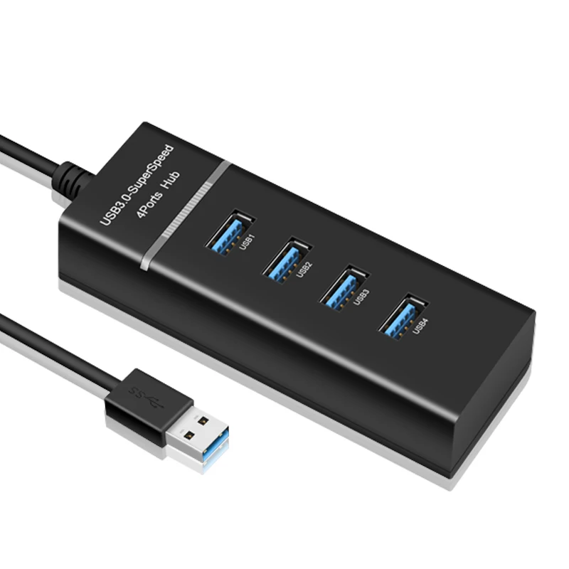 

4 port USB HUB high speed 5Gbps usb 3.0 hub Multi usb port Splitter 3 hub for Laptop PC Computer Accessories hub usb 3.0