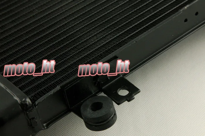 New Motorcycle Aluminium Cooler Radiator For Kawasaki Ninja 250R EX250 2008 2009 2010 2011 Black