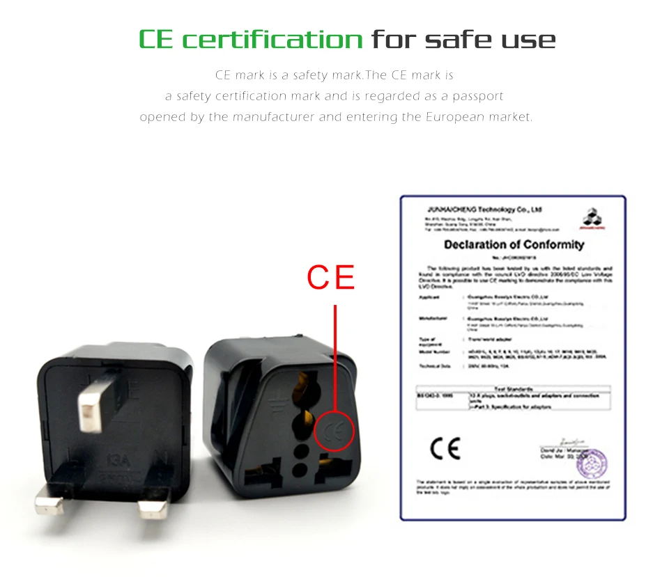 Multifunctional Universal EU US AU to UK Plugs Adapter EUR to UK Electrical  Power Converter Plug 3 Pin Socket Travel Adaptor (2)