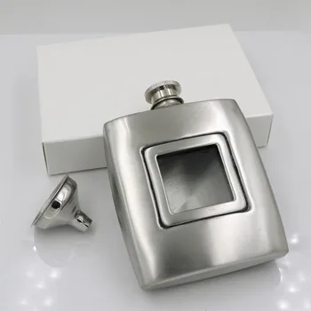 

Mealivos 6oz 304 Stainless Steel vodka Hip Flask Flask for Alcohol Bottle liquor Whiskey bottle groomsmen gifts