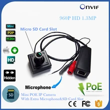3 6mm Len POE Mini IP Camera 1 3MP 960P CCTV Security Micro Home Smallest Camera