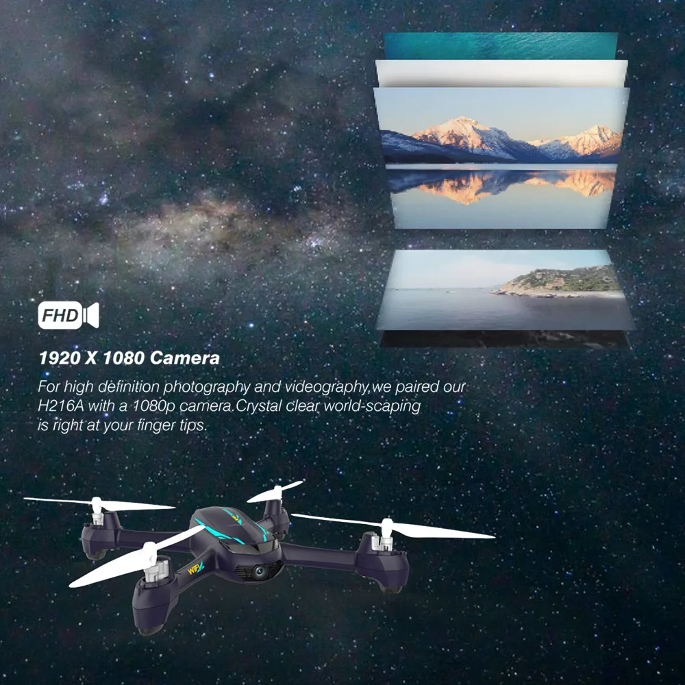 Hubsan H216A X4 DESIRE Pro WiFi FPV With1080P HD Camera Drone RC Quadcopter Altitude Hold Selfie GPS Drone RTF Helicopter (17)
