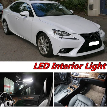 

Tcart 13pcs X free shipping Error Free LED Interior Light Kit Package for lexus is250 is300h is200 is350 accessories 2014-2016