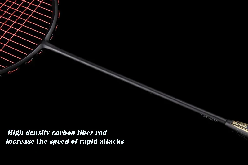 1 шт. из чистого углеродного волокна профессиональные соревнования ракетки для бадминтона супер легкий вес спортивные ракетки с линией 72 г