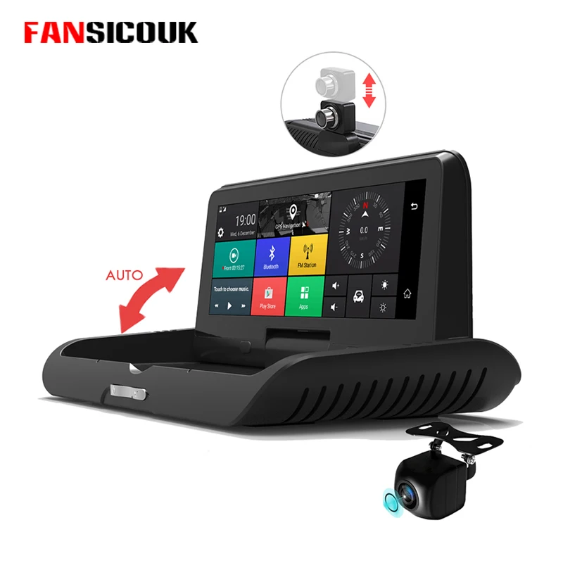 

FANSICOUK 785 4G Android Car DVR FHD 1920*1080P Dash Cam Video Recorder ADAS FM GPS Navigator Dual Lens Auto Camera Car Dvrs