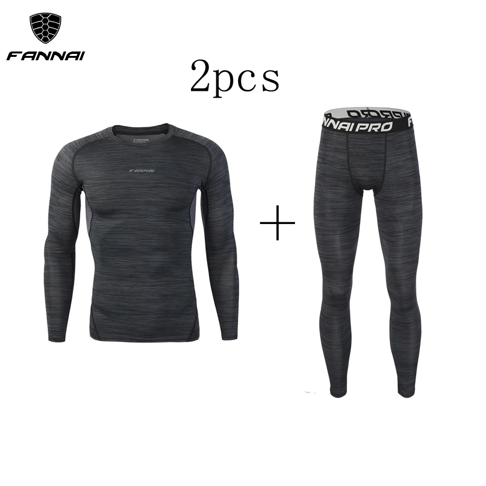 Mens Compression Pants Set Workout Fitness Sportswear Bodybuilding Tight Long Sleeves Shirts Leggings Suit Three Pieces Chothing Mens Compression Pants Set Workout Fitness Sportswear Bodybuilding Tight Long Sleeves Shirts Leggings Suit Three Pieces Chothing