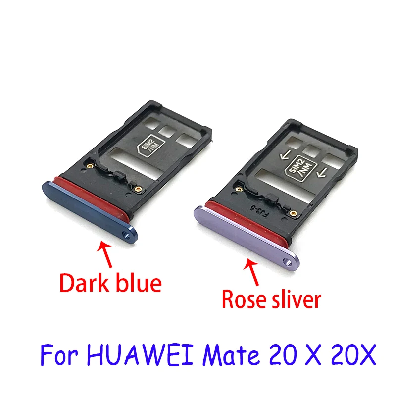 Для huawei mate 20 Lite Pro X 20X Micro Nano SIM держатель для карт лоток адаптер держателя слота разъем