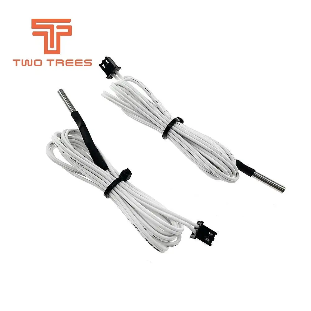 1M/2M HT-NTC100K Thermistor Temperature Sensor For High Temperature Filament 350 Degrees Hotend Kit B3950 For 3D Printer Parts