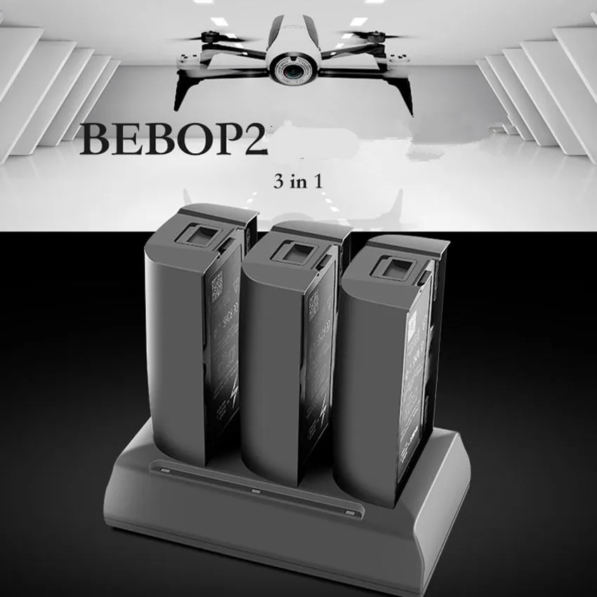 Parrot Bebop 2 Drone FPV Battery Charging Hub 12.6V 2A Balancing Fast