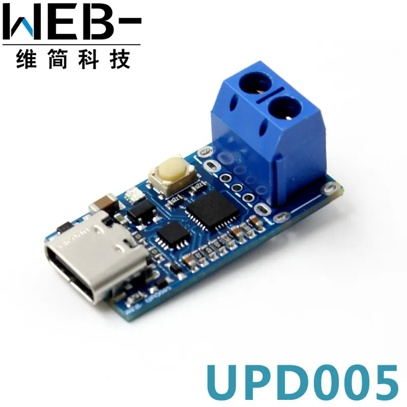Web Upd005 Pd Dc Decoy Detection Pd3 0pps Fast Charge Trigger Qc4 Polling Hid Programming Switch Caps Aliexpress