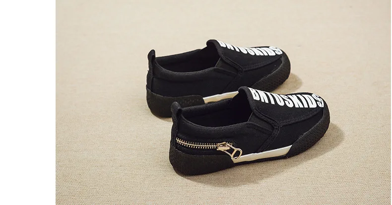 Sapatos de Bebê para Meninos Sapatos de Lona Estudante ao ar Primavera Crianças Mocassins Meninas Casuais Apartamentos Livre Fundo Macio Tênis 17 Mamãe e Bebê