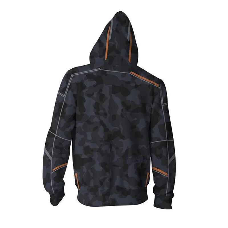 Ironman Hoodie Man Sweater Marvel Superhero Coat Cotton Jacket Casual Tops