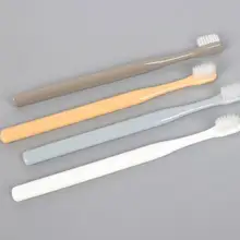 4 шт. маленькая зубная щетка мягкий тонкий наконечник Щетина Щетка для взрослых очистка полости рта