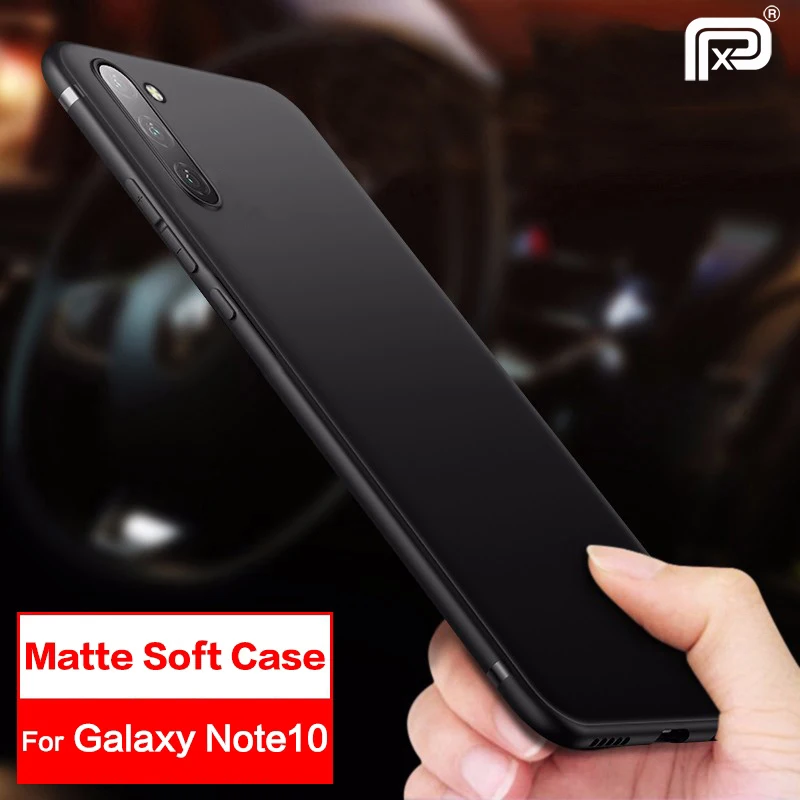 

For Samsung Galaxy Note10 Note10+ Case Protection Soft Silicone Matte Cover For Samsung Galaxy Note 10 S10 5G S10 Plus S10e