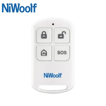 

Wireless Remote Controller 433MHz 4 Button Wireless keychain for PG103 / W2B Wifi GSM Alarm System