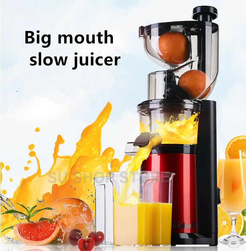 Pink bunny juice extractor, large mouth fruit juice automatic fruit and vegetable juicer multi-function juicer machine