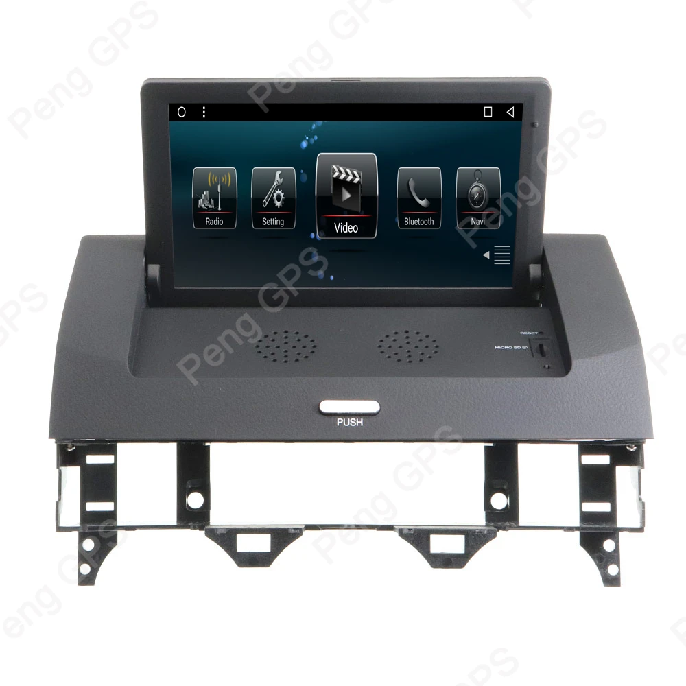 Best 2 Din Android 8.1 for Mazda 6 2002-2008 Car GPS Navigation DVD Player WIFI 2G+32G Autostereo Flip cover 9 Inch IPS Headunit 4