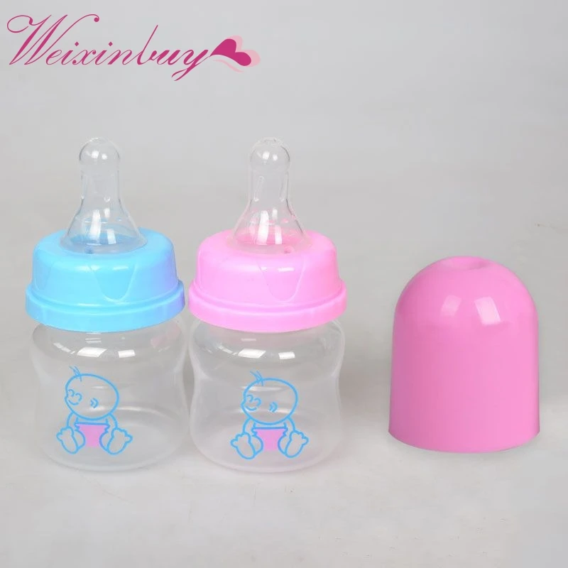 

Newborn Baby Nursing Nipple Milk Bottle PP Water Feeding Cup Drinkware Protable 60ml