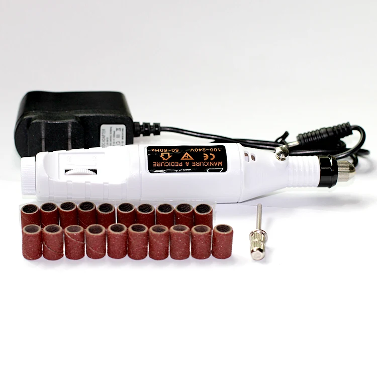 Mini Nail Power Drill Set Sanding Sleeves Sanding Drum Mandrel Sanding