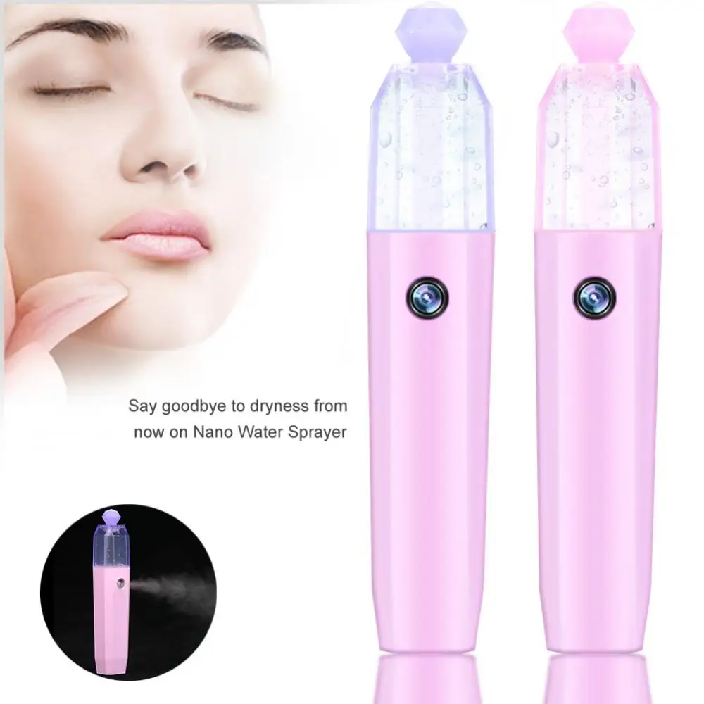Nano Mist Face Spray Facial Atomization Sprayer USB Portable Steamer