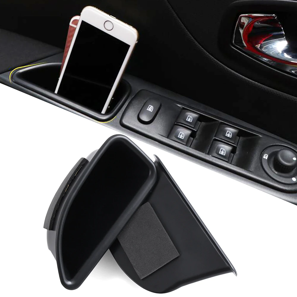 

2pcs/set Door Handles Storage Box Door Armrest Glove Box Armrest Box Decoration For Renault Captur auto accessories,car styling