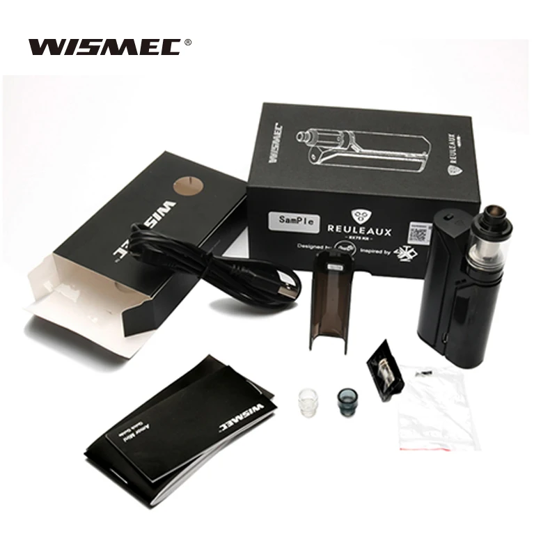 Оригинальный wismec reuleaux RX75 комплект RX 75 мод коробка VW/Bypass/TC Ni/TC Ti/TCSS/TCR с Amor мини